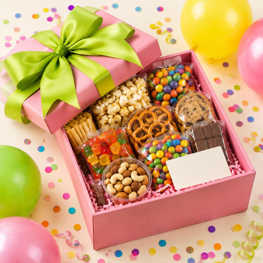 The Birthday Snackkk Box concept image